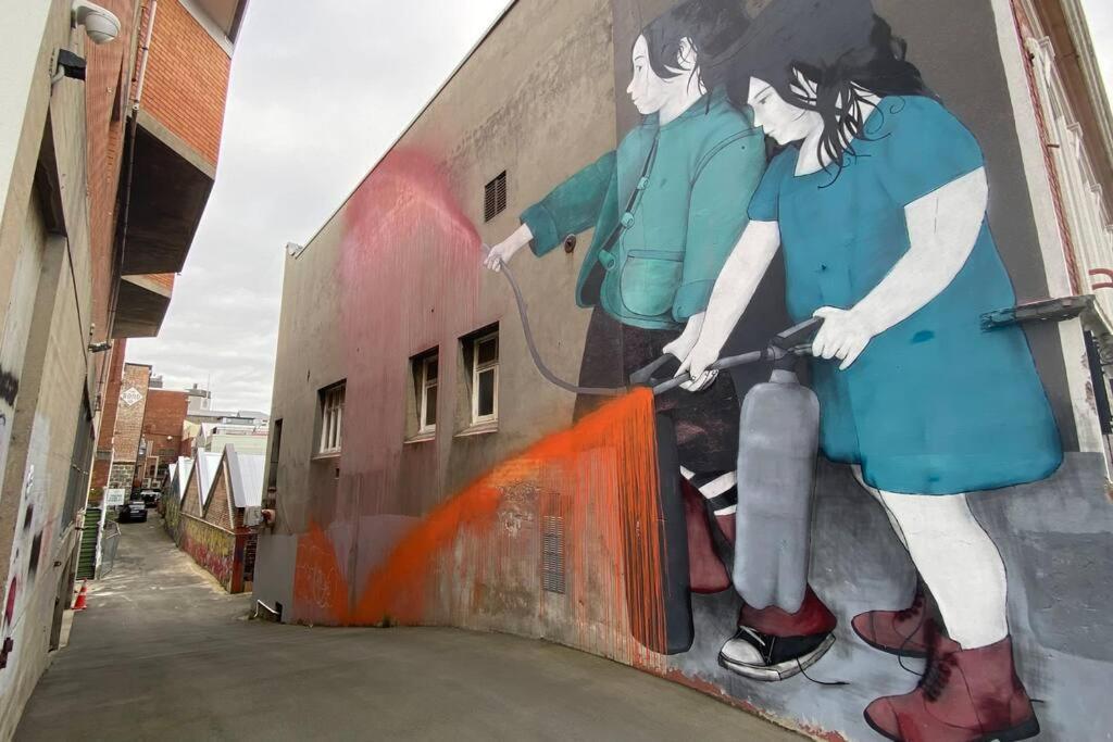 Heritage Honey - Walk To Octagon, Museum & Cafes Dunedin Eksteriør bilde